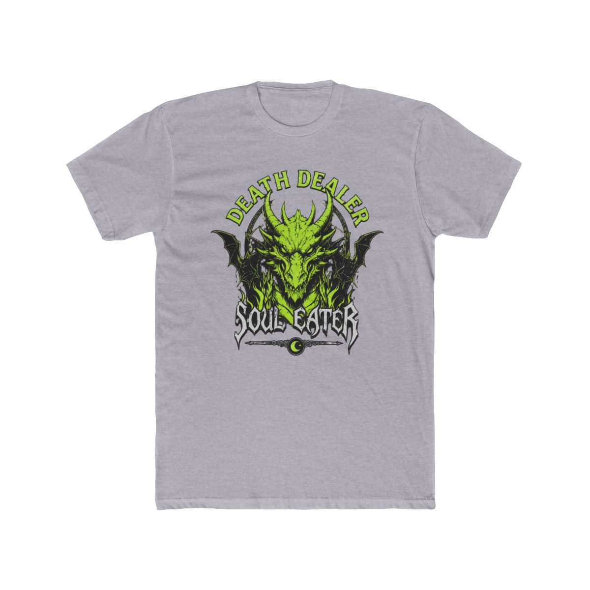 Death Dealer - Soul Eater Dark Fantasy Streetwear T Shirt - alternate angle 3, merchandise