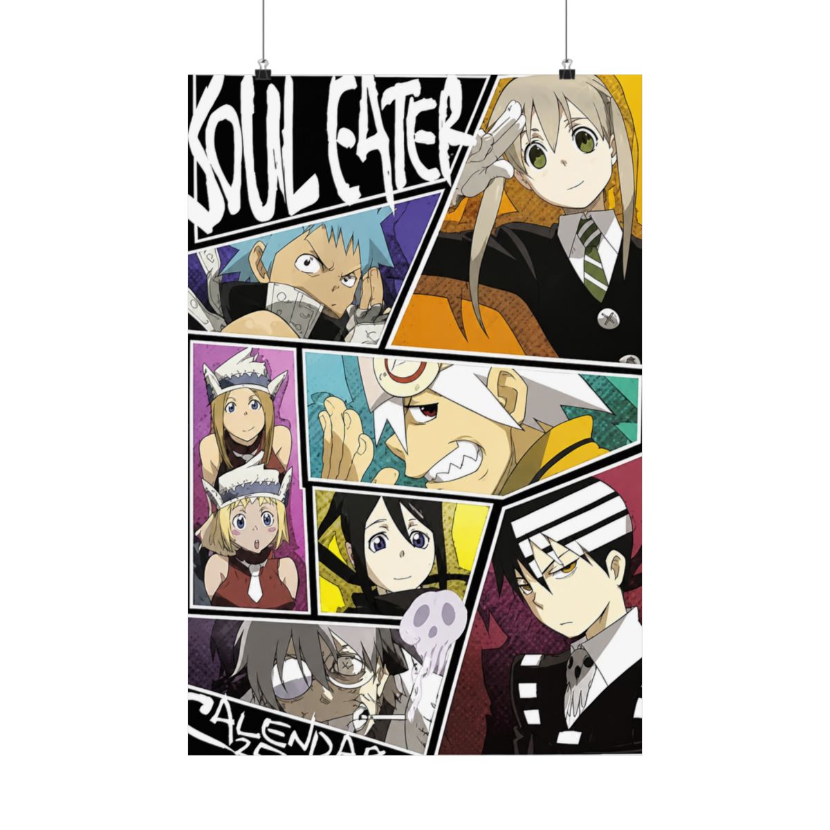 ScrollDepot Soul Eater Anime Fabric Wall Scroll Poster (36" X 24") Inches