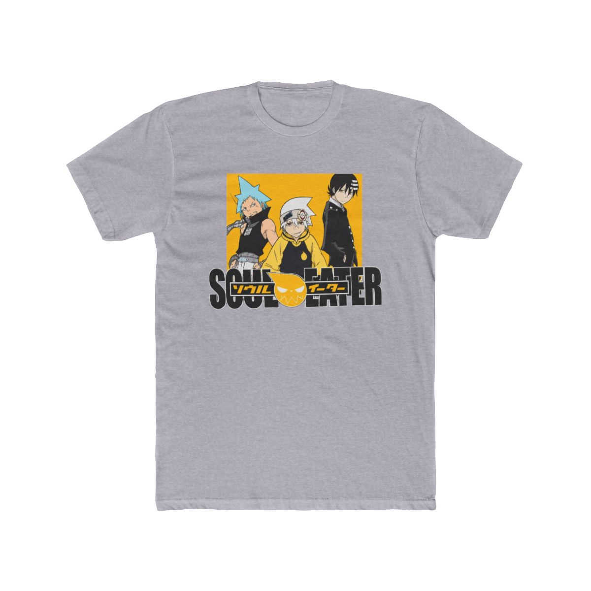 Soul Eater Trio Square Portrait T Shirt - alternate angle 3, merchandise