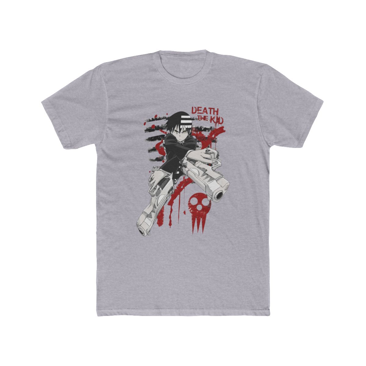 Soul Eater Death The Kid Striped T Shirt - alternate angle 3, merchandise
