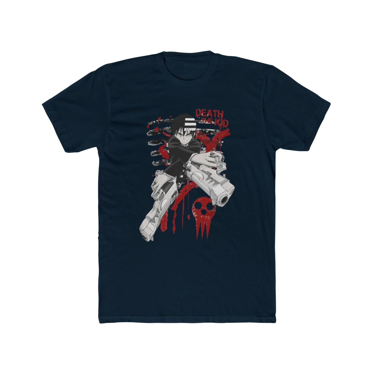 Soul Eater Death The Kid Striped T Shirt