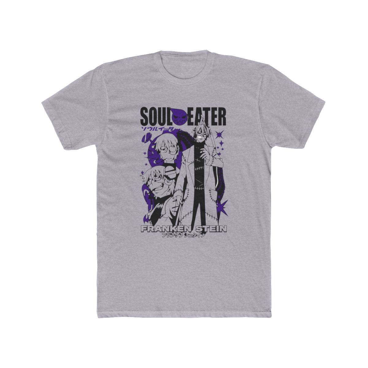 Soul Eater T Shirt Death the Kid Japanese Anime Black Star Gift Shirt All Size - alternate angle 5, merchandise