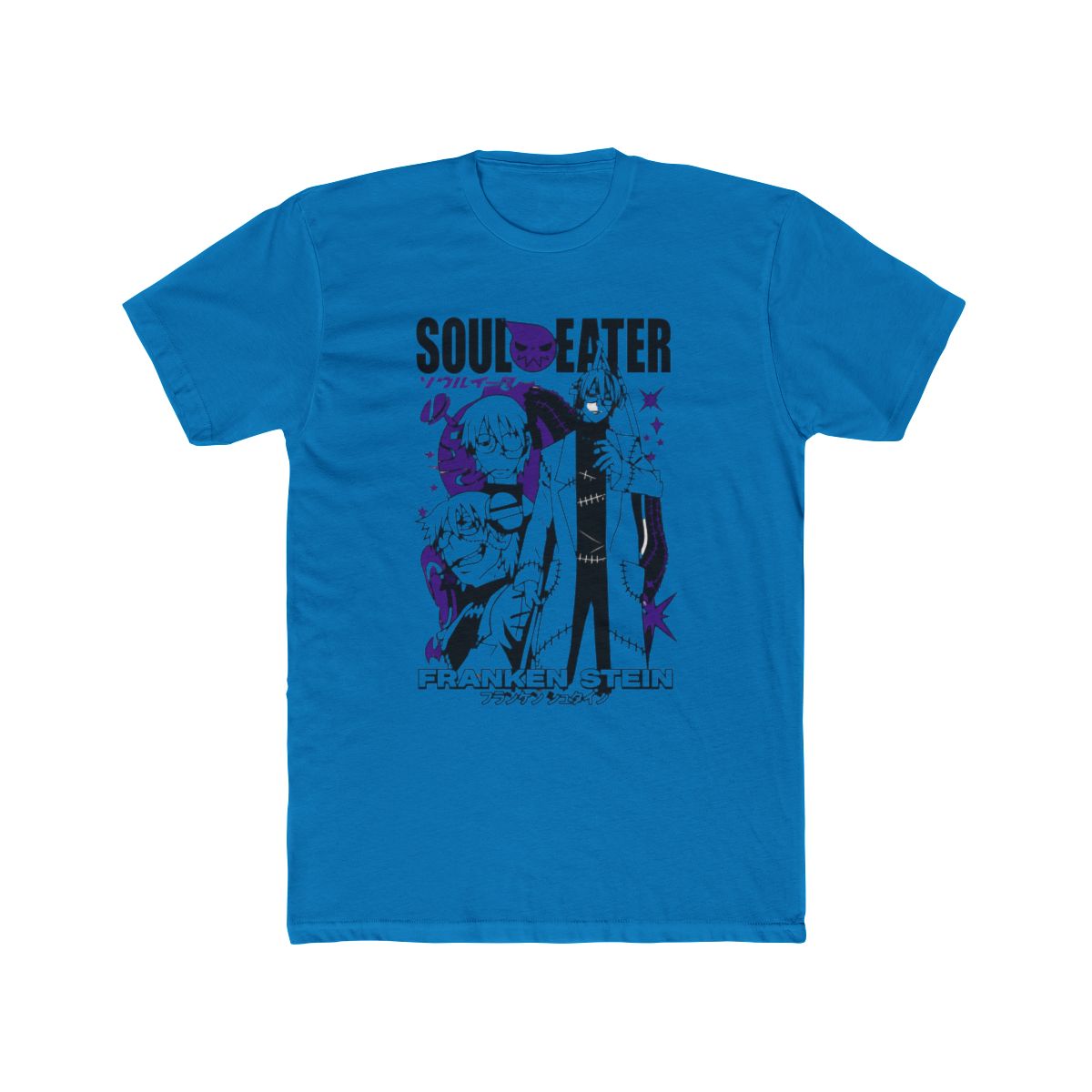 Soul Eater T Shirt Death the Kid Japanese Anime Black Star Gift Shirt All Size
