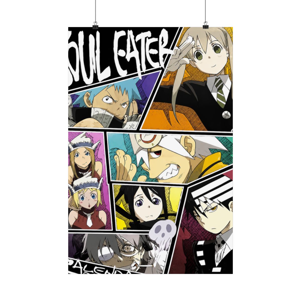 Soul Eater Anime Fabric Wall Scroll Poster (16" X 22") inches